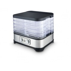 "FRITEL Family Food Dehydrator Silver/Gray - Preserve Freshness & Flavor with Style!"